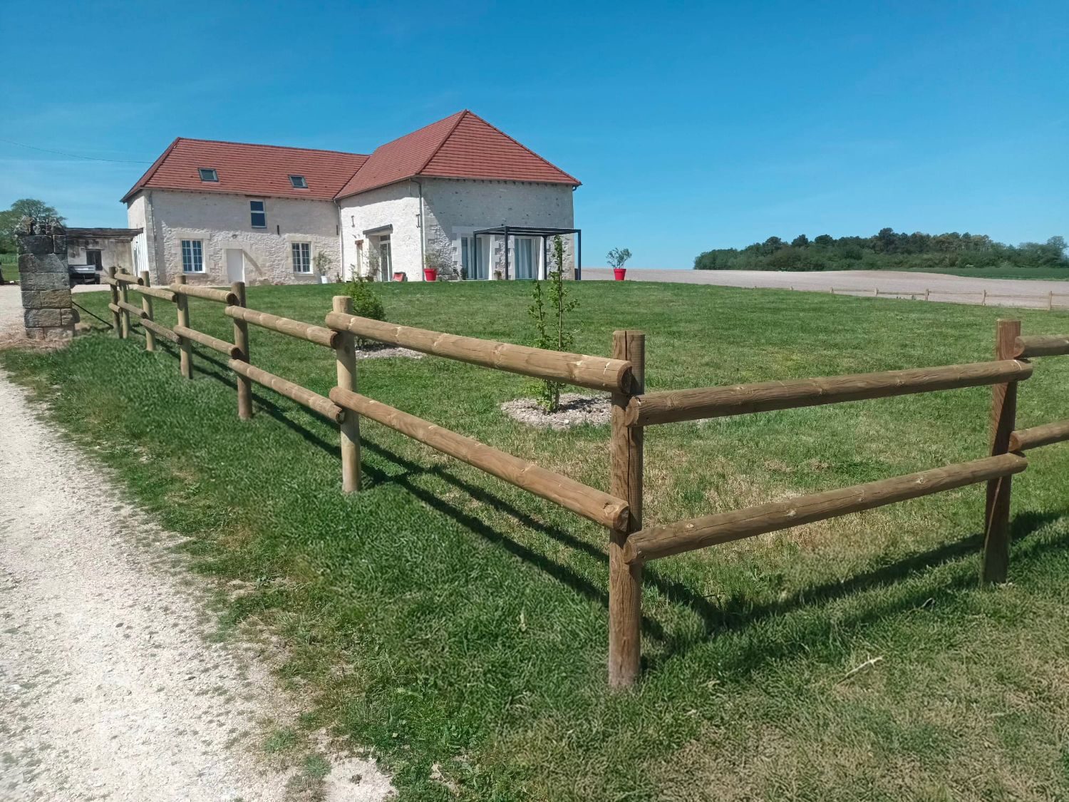 Construction de barrière